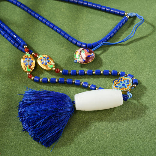 「一口价」新疆国玉盟世玉【瑞纹萦福】和田玉羊脂玉挂件玉勒子【带证书·顺丰物流】 商品图3