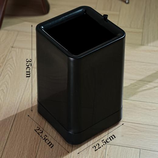 【专柜多样屋】多样屋轻奢垃圾桶收纳桶清洁圆形-红色 商品图9