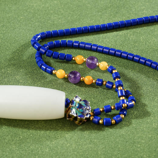 「一口价」新疆国玉盟世玉【雅琢乐享】和田玉羊脂玉挂件玉勒子【带证书·顺丰物流】 商品图1