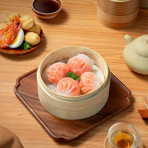 逮虾记霸气黑虎虾饺皇3袋装|1个虾饺有2只黑虎虾，10分钟还原酒楼风味！ 商品图0