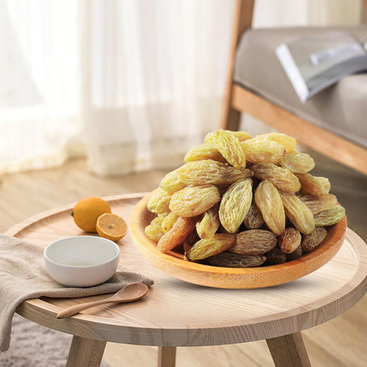 【特惠保质期到2025/8/6到期介意慎拍】如水新疆葡萄干200g*2袋 商品图2