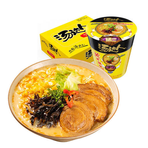 统一汤达人酸酸辣辣豚骨面90g 杯面 商品图1