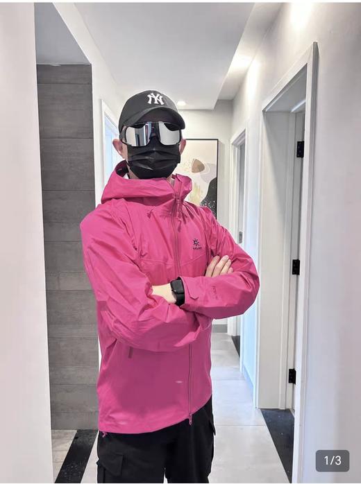 MONT-X 系列KLS运动户外全天候硬壳专业防水防风透气登山冲锋衣外套 男女同款 商品图5
