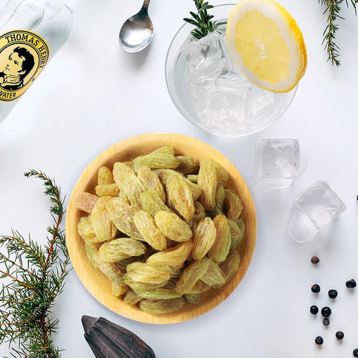 【特惠保质期到2025/8/6到期介意慎拍】如水新疆葡萄干200g*2袋 商品图3