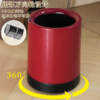 【专柜多样屋】多样屋轻奢垃圾桶收纳桶清洁圆形-红色 商品缩略图1