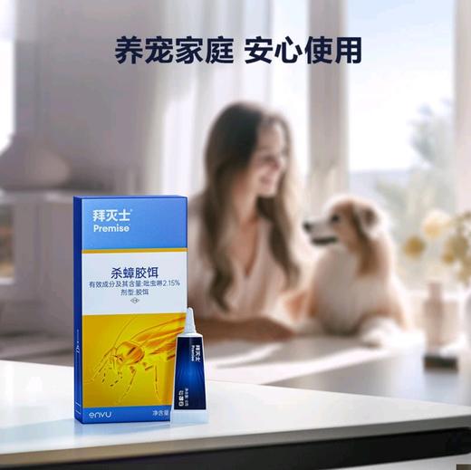 【拜灭士】杀蟑胶饵 12g | 德国进口·高效灭蟑 | 一窝端 商品图1