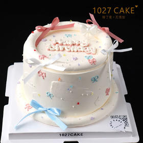 1027CAKE |  少女心  丝带蛋糕