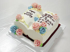 墨韵生香 书本蛋糕