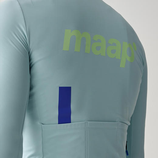 MAAP 男士 Training Thermal LS Jersey 星辰蓝 加绒长袖骑行服 商品图4