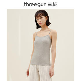 Threegun三枪 舒肤弹力棉女士吊带衫-30818A011