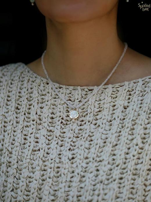 SpoiledBrat Jewelry天使珍珠贝母耳钉 商品图5