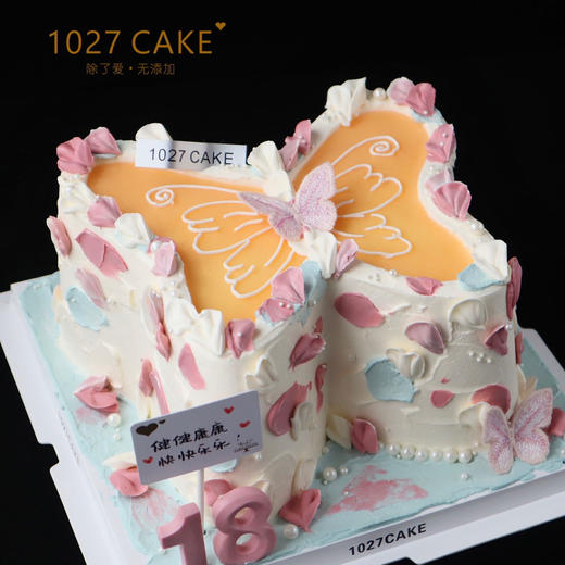 1027CAKE | 蝴蝶造型蛋糕 破茧成蝶 蝴蝶蛋糕 （提前预定哦） 商品图1