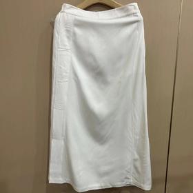 【线上专属】开衩半裙24706807月影白