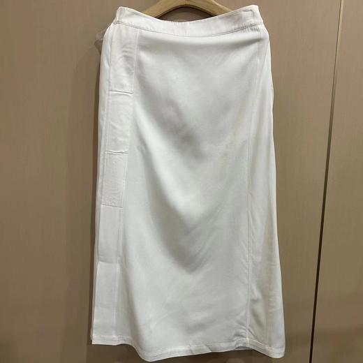 【线上专属】开衩半裙24706807月影白 商品图0