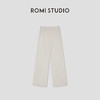 ROMI STUDIO“简约有型”极简春夏轻薄棉质倒褶阔腿裤 RW24LXT1251 商品缩略图2