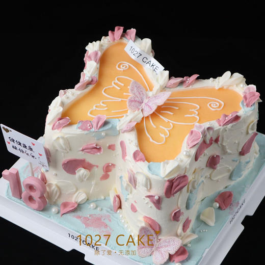 1027CAKE | 蝴蝶造型蛋糕 破茧成蝶 蝴蝶蛋糕 （提前预定哦） 商品图2
