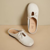 西村名物2025年夏季新款舒适平跟新中式风优雅穆勒拖鞋后空鞋T25AH14921 商品缩略图9