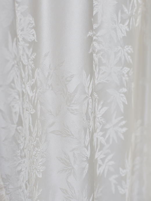 瑕疵|盛唐牡丹| 散花纹真丝提花半裙[特价品](特殊商品不退不换) 商品图1