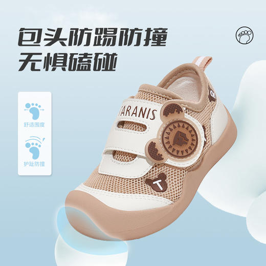 泰兰尼斯春款婴童段可爱舒适透气学步鞋T01T5A7172 商品图1