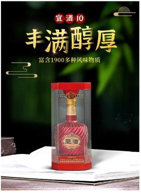 宣酒 宣10 浓芝兼香型白酒 42度480ml/瓶【BH】【YGMP】