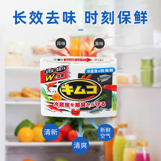 日本进口小林制药冰箱除味剂113g 商品图1