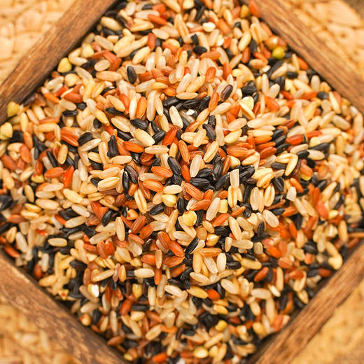 田园系列有机九色米 1kg 商品图1