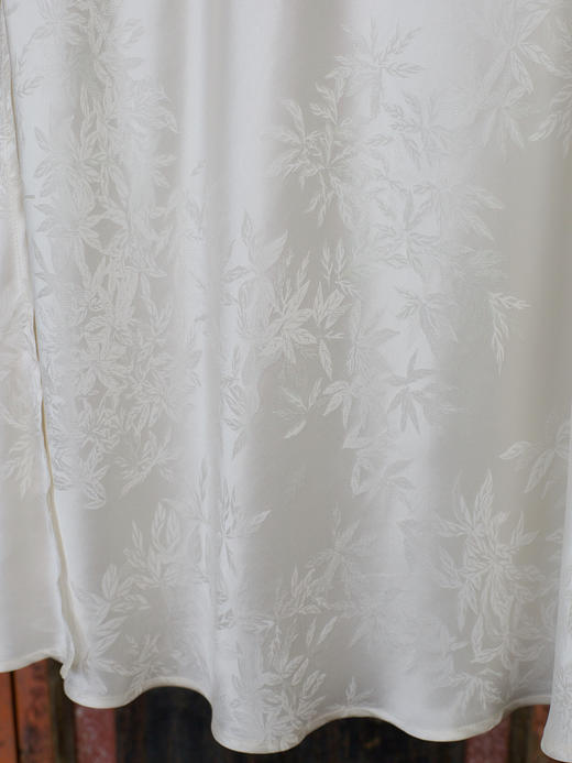 瑕疵|盛唐牡丹| 散花纹真丝提花半裙[特价品](特殊商品不退不换) 商品图2