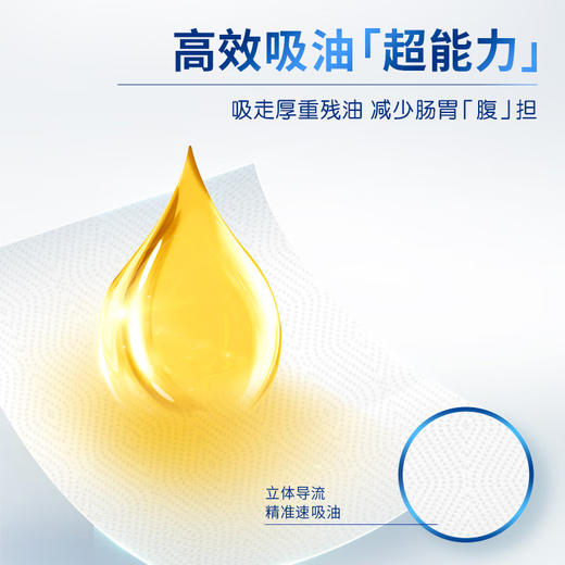 清风牌厨房纸巾卷筒式75段*2卷丨悬挂式 200抽【原生木浆】 商品图1