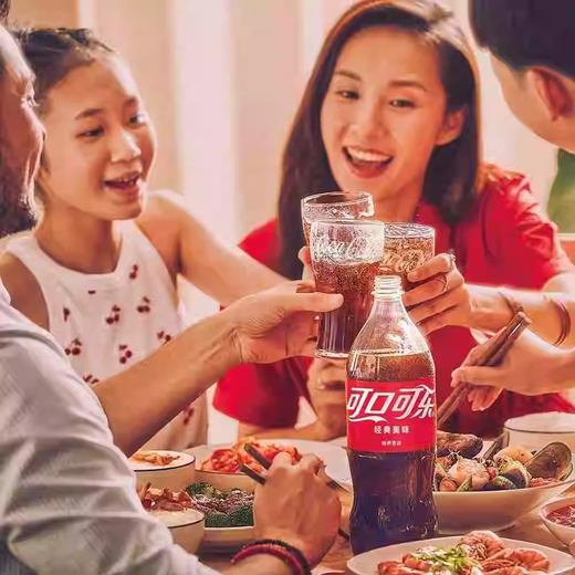 【大瓶888ml】可口可乐汽水碳酸饮料 聚餐大瓶装饮品 肥宅快乐水 商品图1