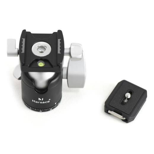 马小路Marsace ET-2541 入门级稳定款 碳纤维三脚架套装 商品图4