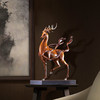 朱炳仁铜 鹿王天成 客厅中式艺术品创意鹿铜雕礼 商品缩略图2