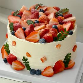 『莓好有你』草莓超多水果生日蛋糕