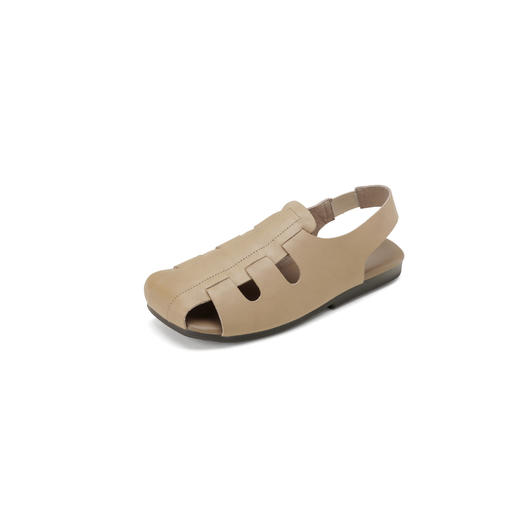 【夏季新款】2025年夏季新款舒适平底防滑包头后空漏空洞洞鞋X25AH16531 商品图2