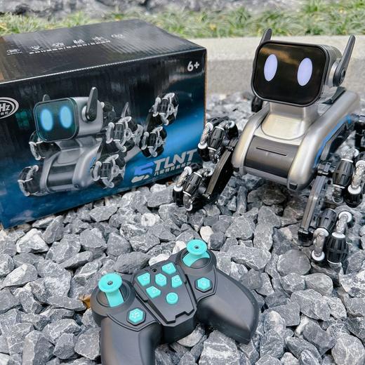 【远程遥控 灵活四肢】八轮特技机械狗 智能感应 漂移攀爬 变形电动遥控玩具狗 商品图6