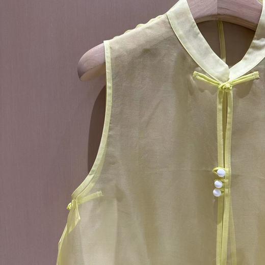 【线上专属】圆摆马甲（24704311-柠檬黄） 商品图1