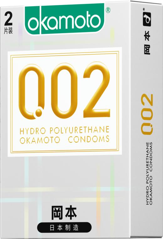冈本 0.02mm延时避孕套持久超润滑安全套002超薄透薄组合 男女专用计生成人性用品 进口夫妻房事 超薄入门002两片装 商品图2
