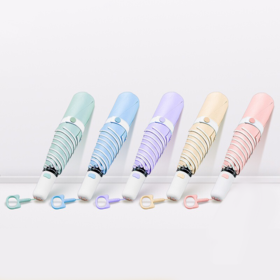 【多样屋专柜】多样屋太阳伞防晒防紫外线女遮阳伞晴雨伞两用全自动三折伞