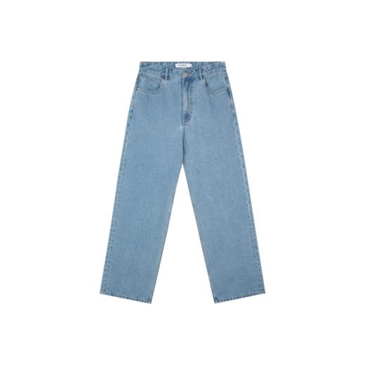 WassupHouse基础直筒牛仔裤 商品图5