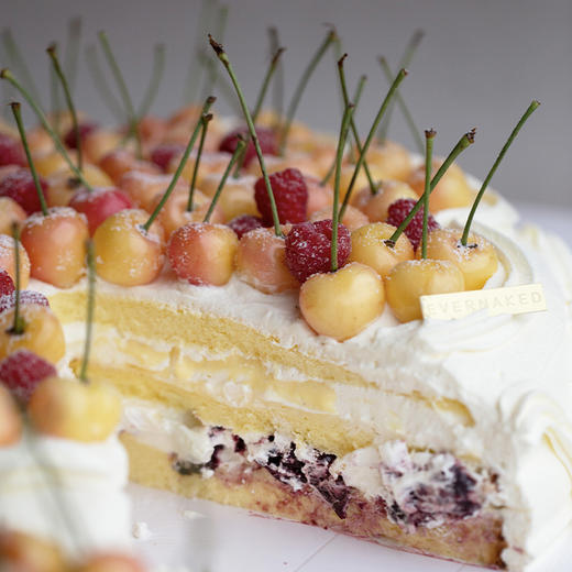 「卓卓高」TableCake｜樱桃奶油圆桌糕 商品图5