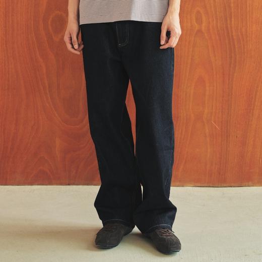 WassupHouse基础直筒牛仔裤 商品图2