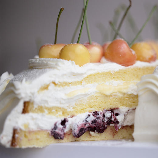 「卓卓高」TableCake｜樱桃奶油圆桌糕 商品图4