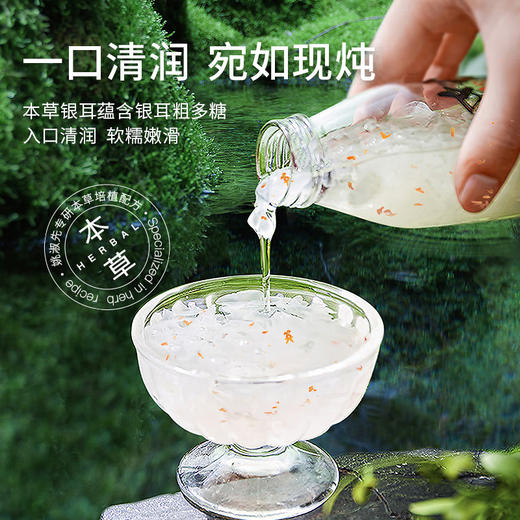 姚淑先本草银耳羹即食桂花味6瓶装 商品图2