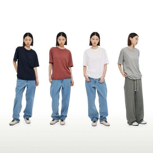 WassupHouse卷边云朵纱短袖T恤 商品图4