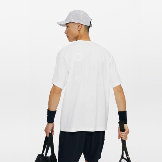 oneup吸湿速干网眼logo短袖T恤 商品图1