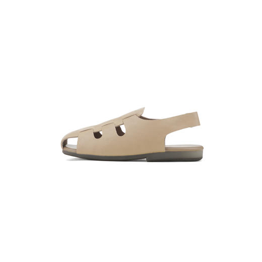 【夏季新款】2025年夏季新款舒适平底防滑包头后空漏空洞洞鞋X25AH16531 商品图4