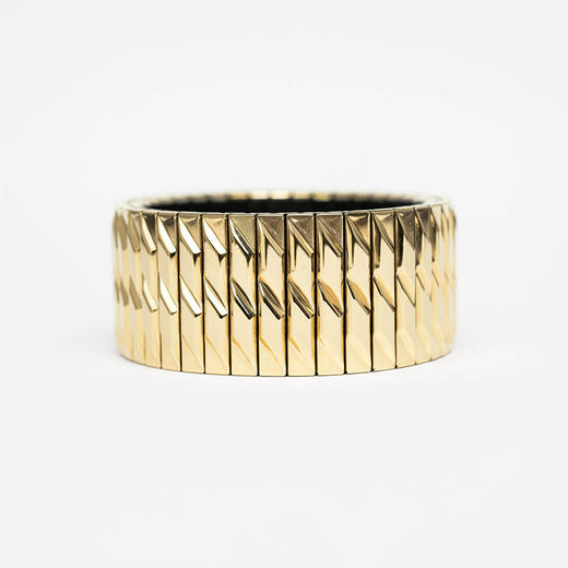 北京仓｜Sigal Paris-SIG 22 Gold-金色 宽手镯［法国设计师］ 商品图0