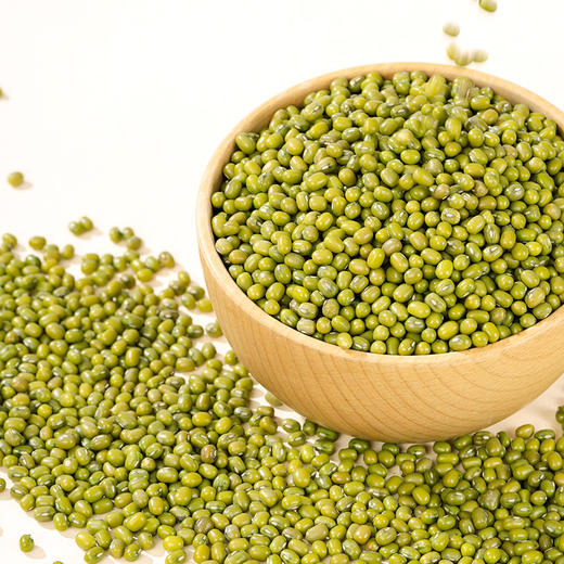 燕之坊 有机草原小绿豆（罐装1kg）五谷杂粮 消暑 绿豆粥 48小时发货 商品图2