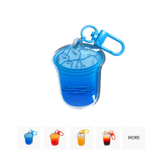 「饮品系列 」钥匙扣·构想几何COFFEE 商品图0