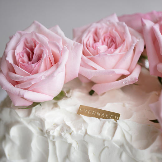 「卓卓高」TableCake｜「粉玫瑰之恋」玫瑰荔枝奶油长桌糕 商品图4