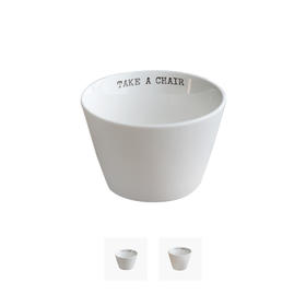 「TAKE A CHAIR系列」陶瓷拿铁杯·构想几何COFFEE